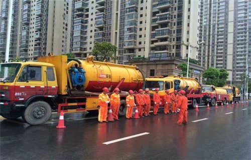 龙胜市政管道清淤